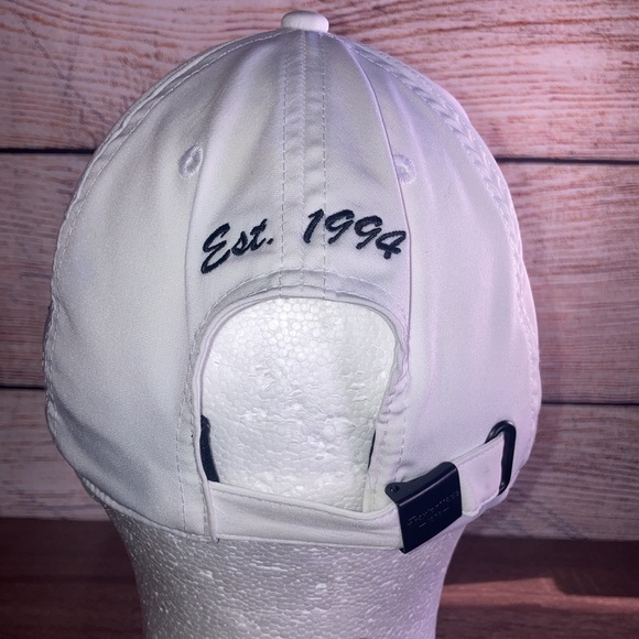 Mens TaylorMade White Golf Adjustable Hat - Picture 4 of 7